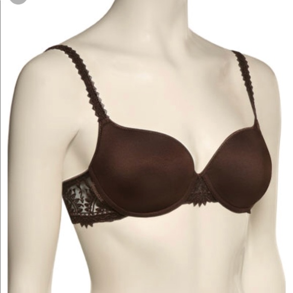 Chantelle Brown T-Shirt Bra - Picture 2 of 6